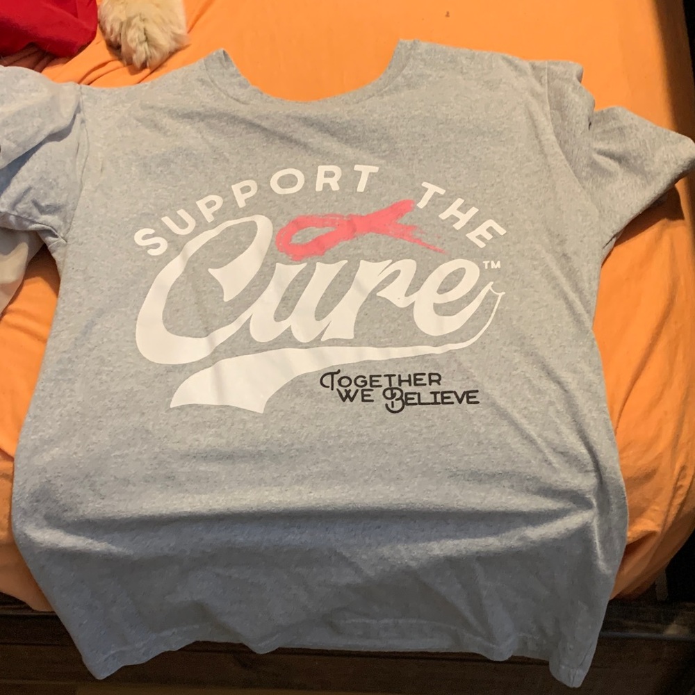 Support the Cure Gray Kids T-Shirt